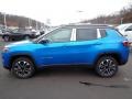 Laser Blue Pearl 2022 Jeep Compass Limited 4x4 Exterior