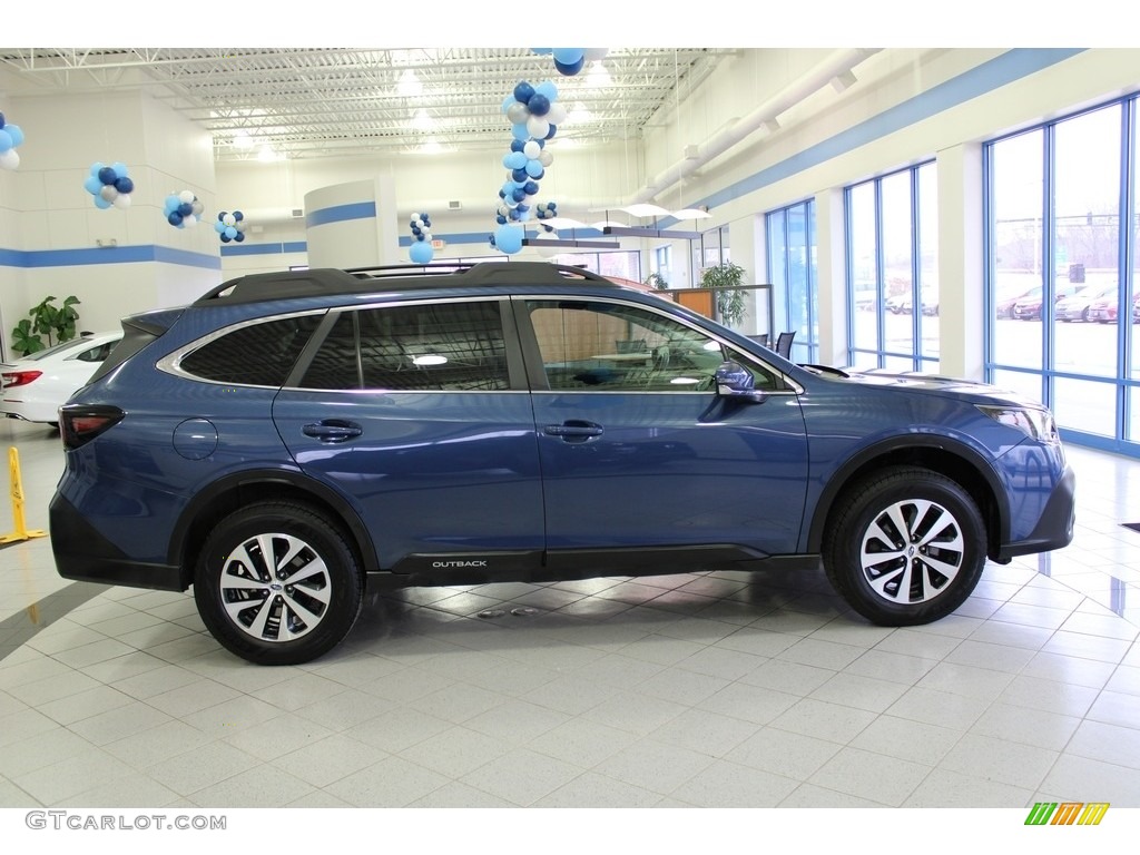 2021 Outback 2.5i Premium - Abyss Blue Pearl / Gray photo #6
