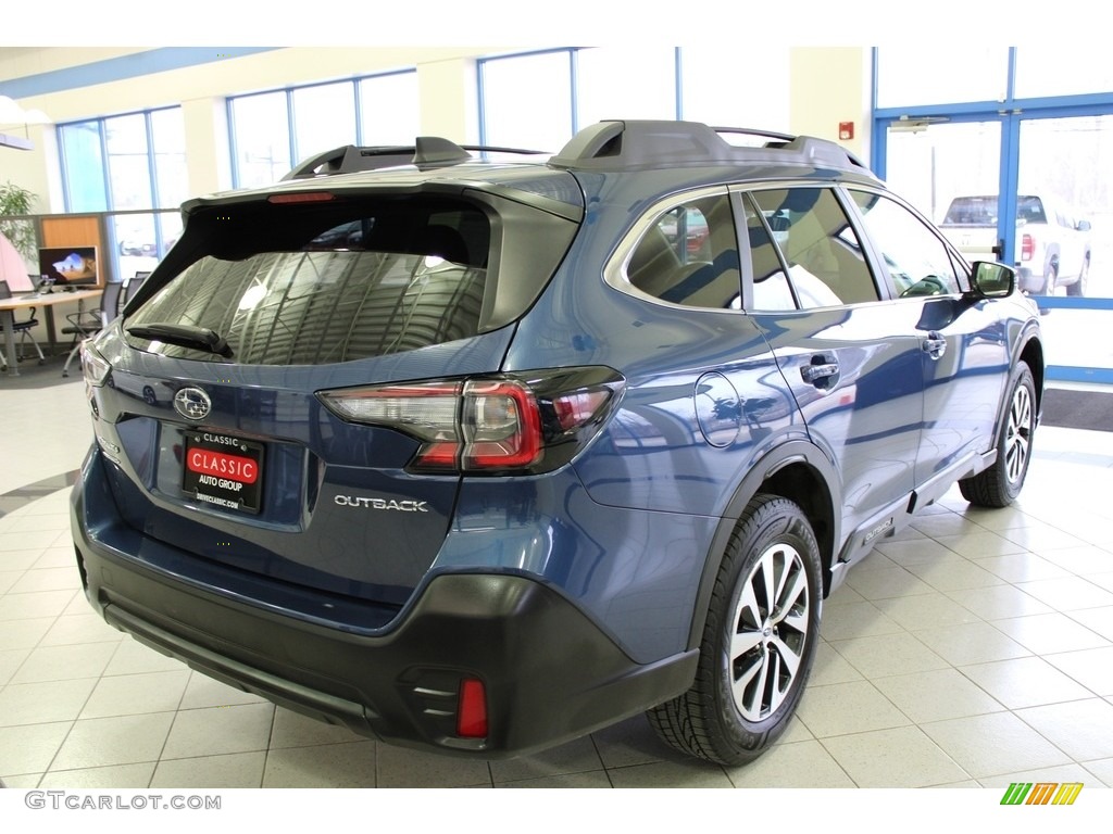 2021 Outback 2.5i Premium - Abyss Blue Pearl / Gray photo #8
