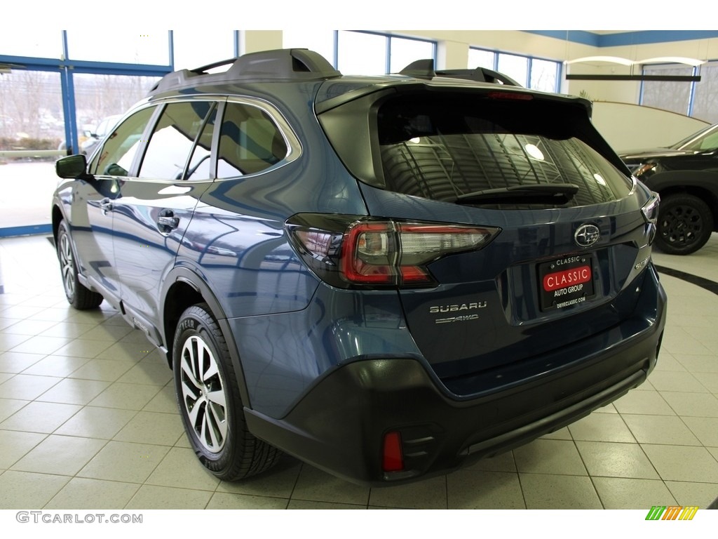 2021 Outback 2.5i Premium - Abyss Blue Pearl / Gray photo #10