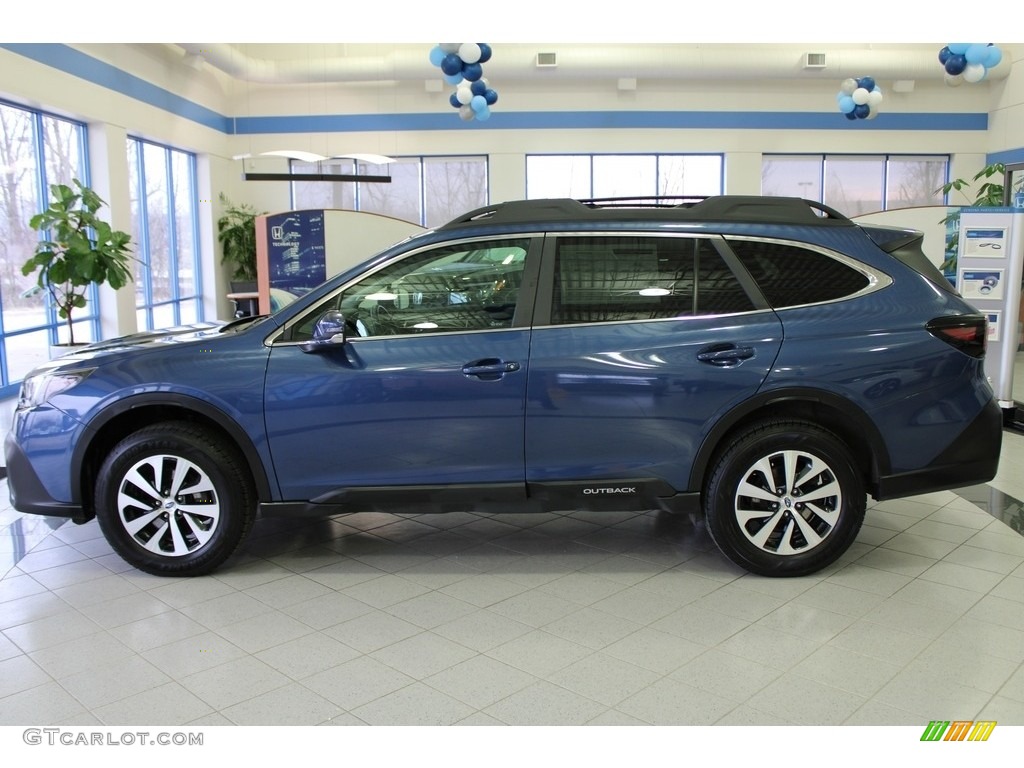Abyss Blue Pearl 2021 Subaru Outback 2.5i Premium Exterior Photo #145455412