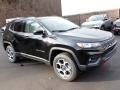 Diamond Black Crystal Pearl 2022 Jeep Compass Trailhawk 4x4 Exterior