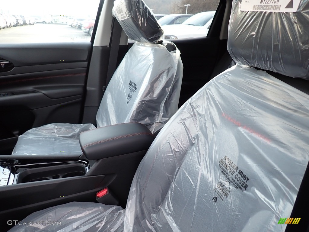 2022 Compass Trailhawk 4x4 - Diamond Black Crystal Pearl / Black/Ruby Red photo #11