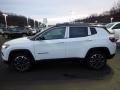 2022 Bright White Jeep Compass Limited 4x4  photo #2