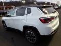 2022 Bright White Jeep Compass Limited 4x4  photo #3