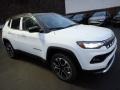 2022 Bright White Jeep Compass Limited 4x4  photo #8