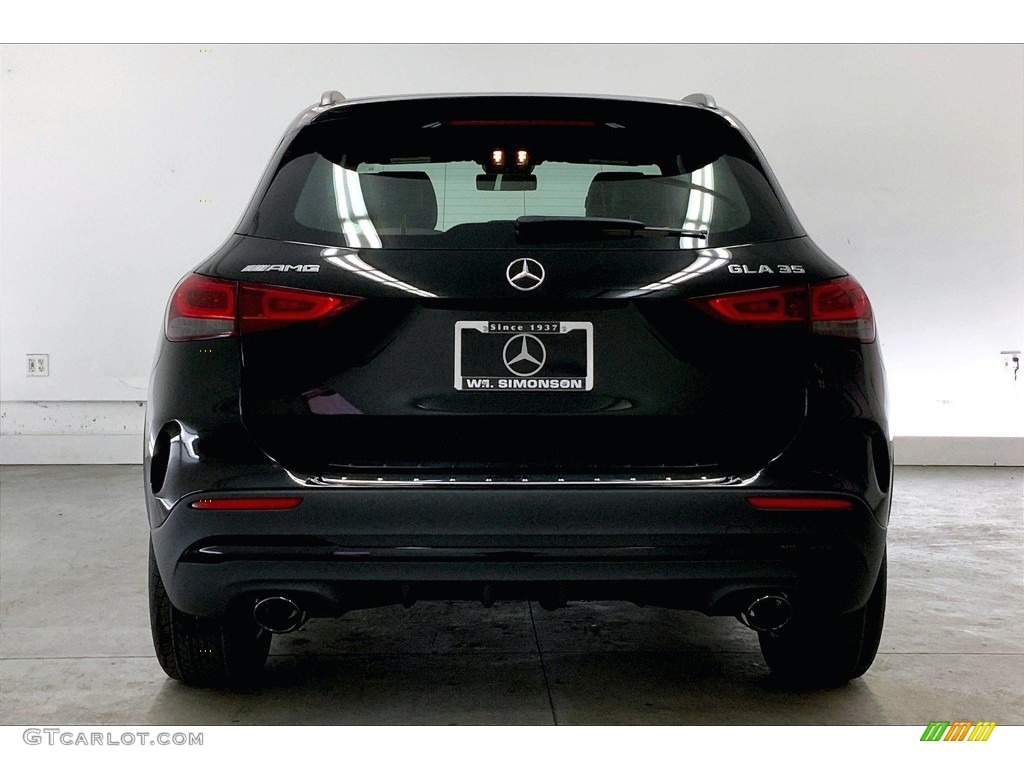 2023 GLA AMG 35 4Matic - Cosmos Black Metallic / Neva Gray/Black photo #3