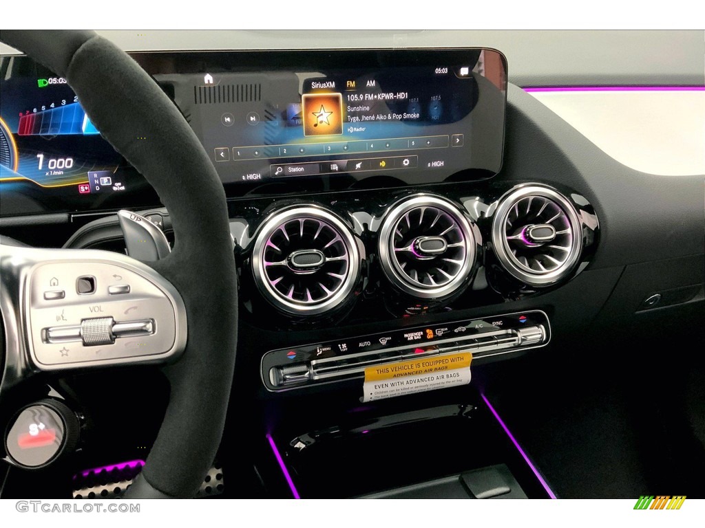 2023 GLA AMG 35 4Matic - Cosmos Black Metallic / Neva Gray/Black photo #7