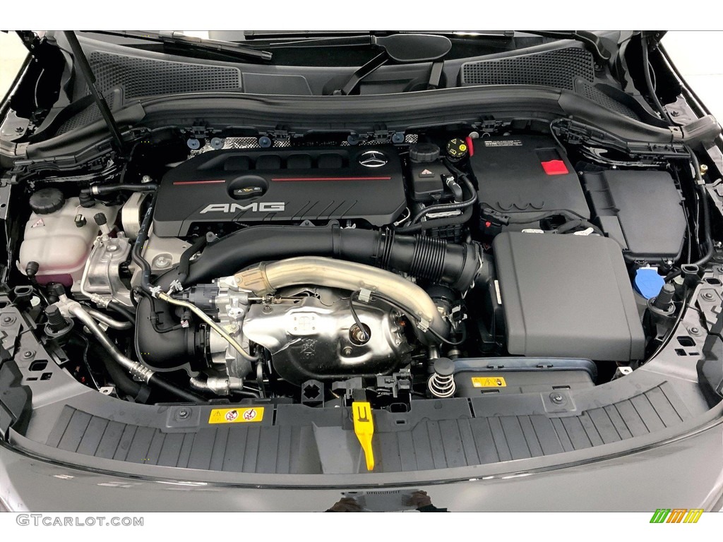 2023 GLA AMG 35 4Matic - Cosmos Black Metallic / Neva Gray/Black photo #9