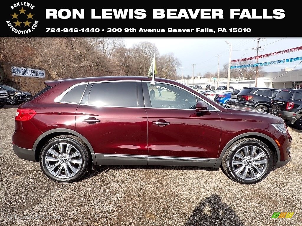 2017 MKX Reserve AWD - Burgundy Velvet / Ebony photo #1