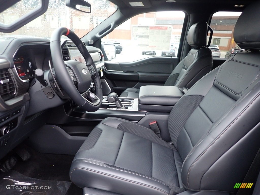 Raptor Black Interior 2023 Ford F150 SVT Raptor SuperCrew 4x4 Photo #145457666