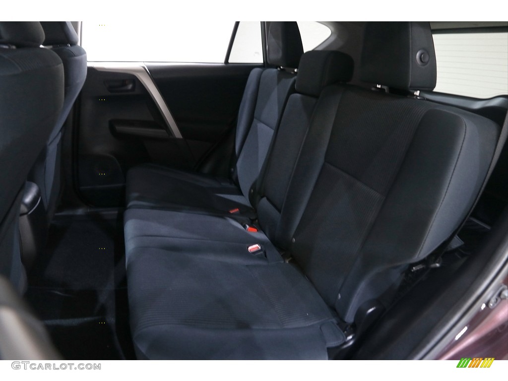 2018 RAV4 LE - Black / Black photo #17