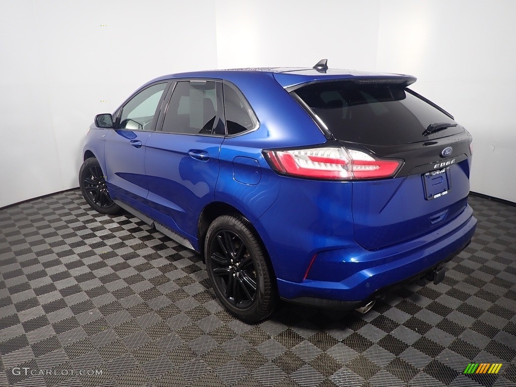 Atlas Blue Metallic 2021 Ford Edge ST-Line AWD Exterior Photo #145458224