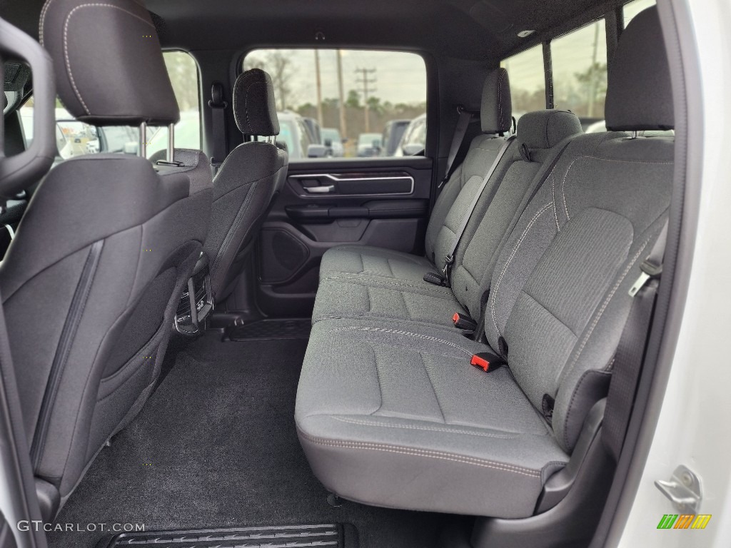 Black Interior 2023 Ram 1500 Big Horn Night Edition Crew Cab 4x4 Photo #145458239