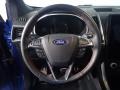 Ebony 2021 Ford Edge ST-Line AWD Steering Wheel