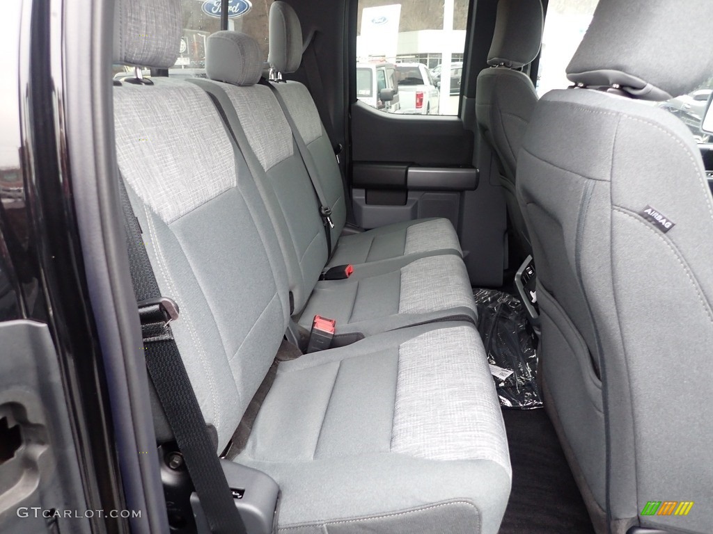 Medium Dark Slate Interior 2022 Ford F150 XLT SuperCab 4x4 Photo #145458503