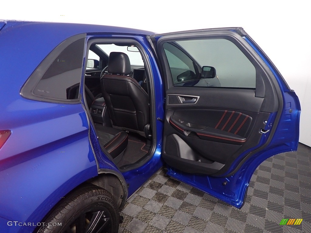 2021 Ford Edge ST-Line AWD Ebony Door Panel Photo #145458580