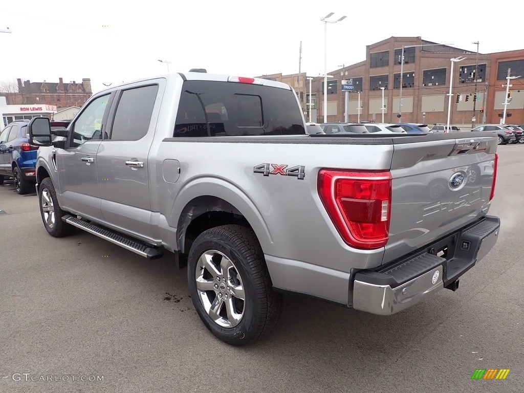 2022 F150 XLT SuperCrew 4x4 - Iconic Silver Metallic / Medium Dark Slate photo #6