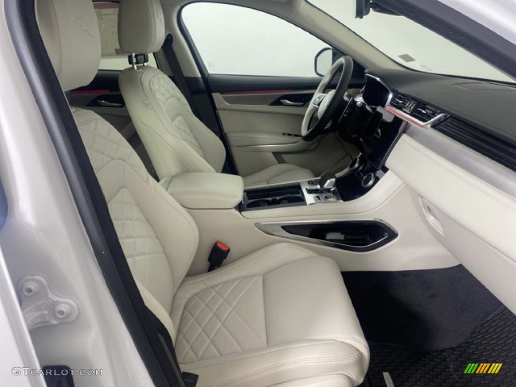 Lt Oyster/Ebony Interior 2023 Jaguar F-PACE P250 S Photo #145458886