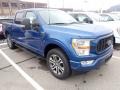 2022 Atlas Blue Metallic Ford F150 XLT SuperCrew 4x4  photo #2