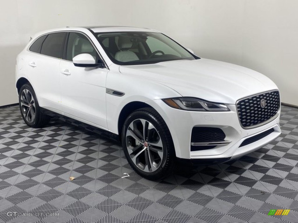 Ostuni Pearl White 2023 Jaguar F-PACE P250 S Exterior Photo #145459015