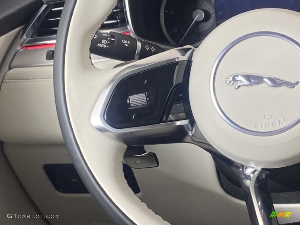 2023 Jaguar F-PACE P250 S Lt Oyster/Ebony Steering Wheel Photo #145459104