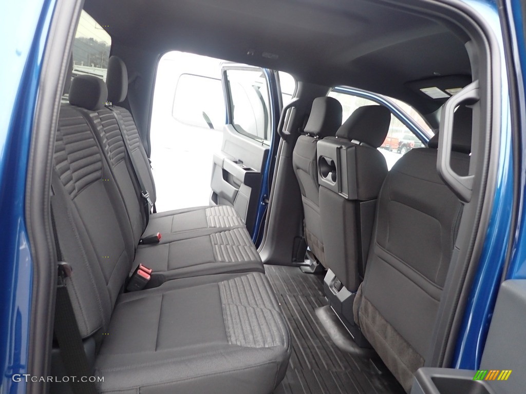 2022 F150 XLT SuperCrew 4x4 - Atlas Blue Metallic / Black photo #12
