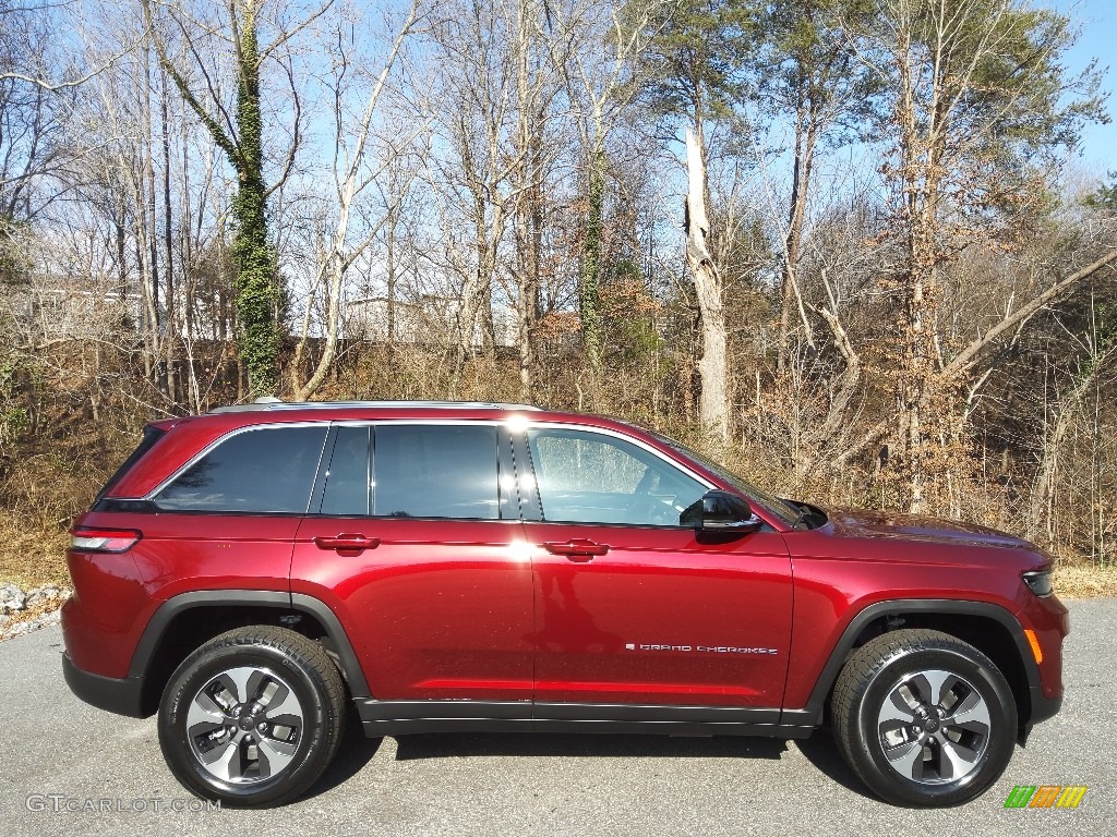 Velvet Red Pearl 2023 Jeep Grand Cherokee 4XE Exterior Photo #145459131