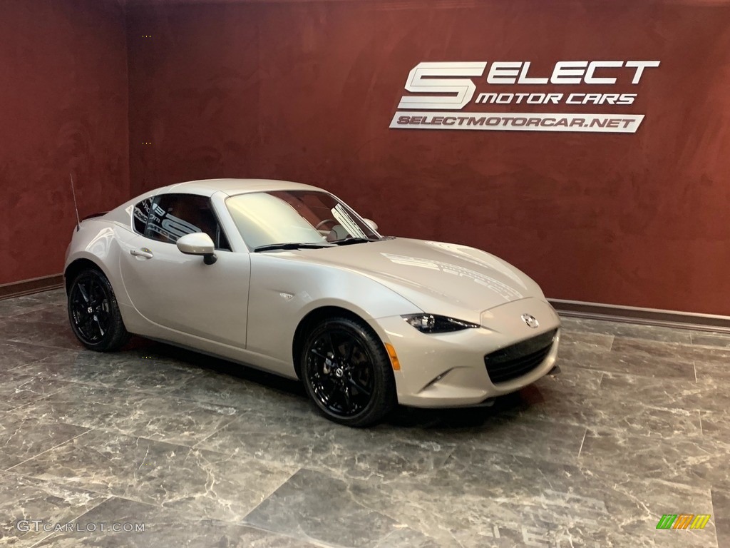 Platinum Quartz Metallic 2022 Mazda MX-5 Miata RF Grand Touring Exterior Photo #145459271