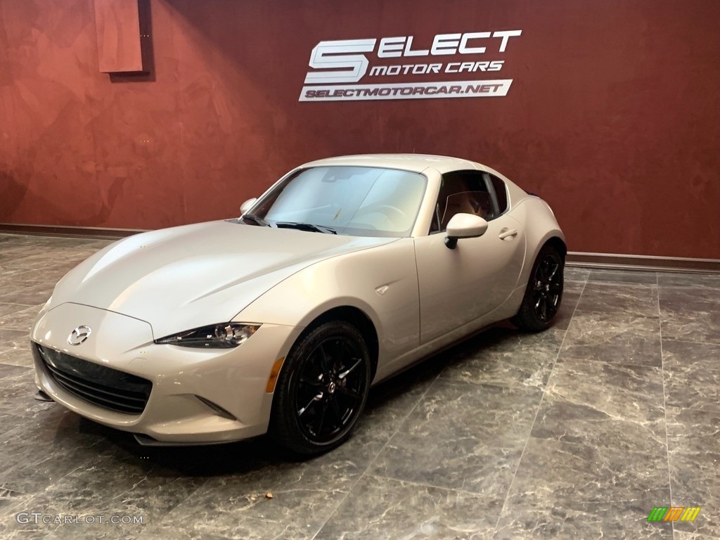 Platinum Quartz Metallic 2022 Mazda MX-5 Miata RF Grand Touring Exterior Photo #145459316