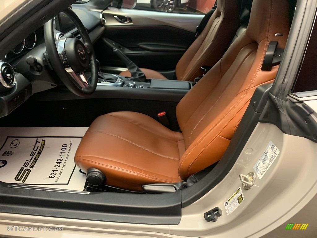 2022 MX-5 Miata RF Grand Touring - Platinum Quartz Metallic / Terracotta photo #10