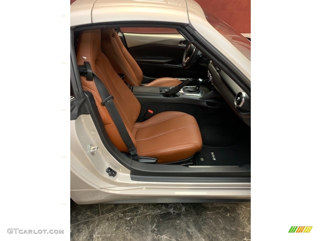 2022 MX-5 Miata RF Grand Touring - Platinum Quartz Metallic / Terracotta photo #14