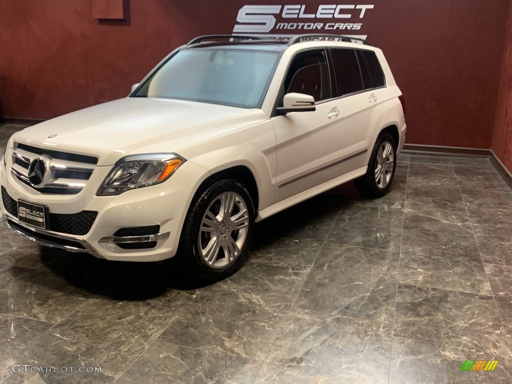 2014 GLK 350 4Matic - Polar White / Black photo #5