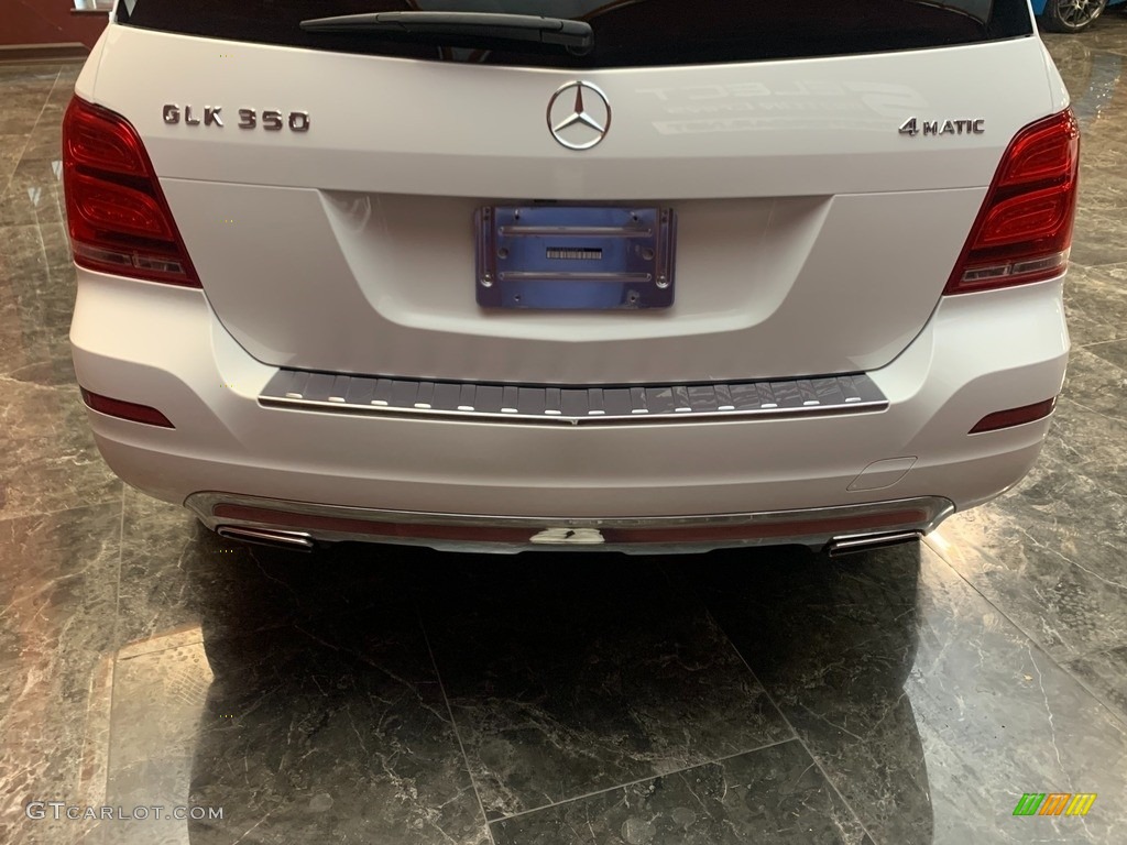 2014 GLK 350 4Matic - Polar White / Black photo #6