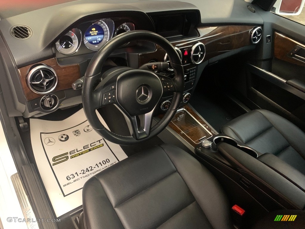 2014 GLK 350 4Matic - Polar White / Black photo #9