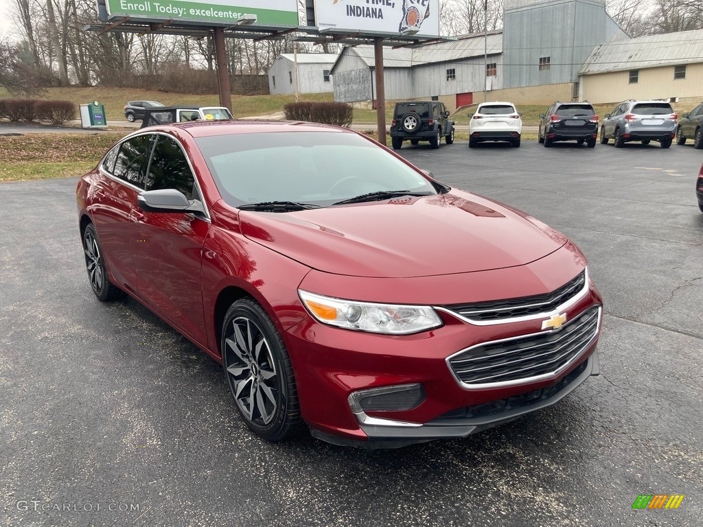 2018 Malibu LT - Cajun Red Tintcoat / Jet Black photo #9