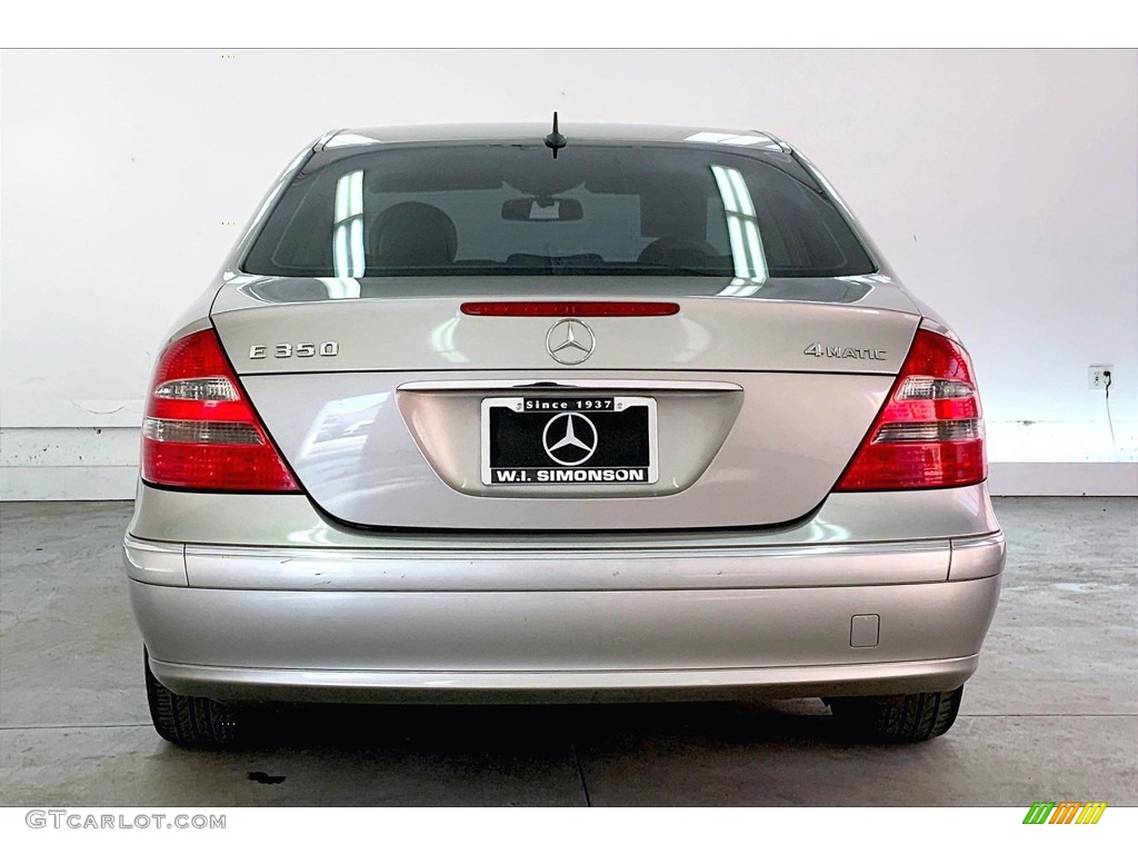 2006 E 350 4Matic Sedan - Pewter Metallic / Stone photo #3