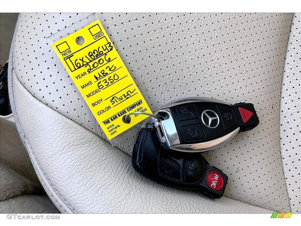 2006 E 350 4Matic Sedan - Pewter Metallic / Stone photo #11