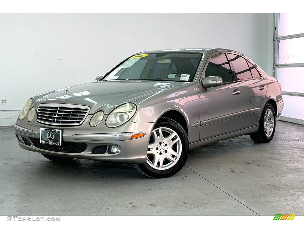 2006 E 350 4Matic Sedan - Pewter Metallic / Stone photo #12