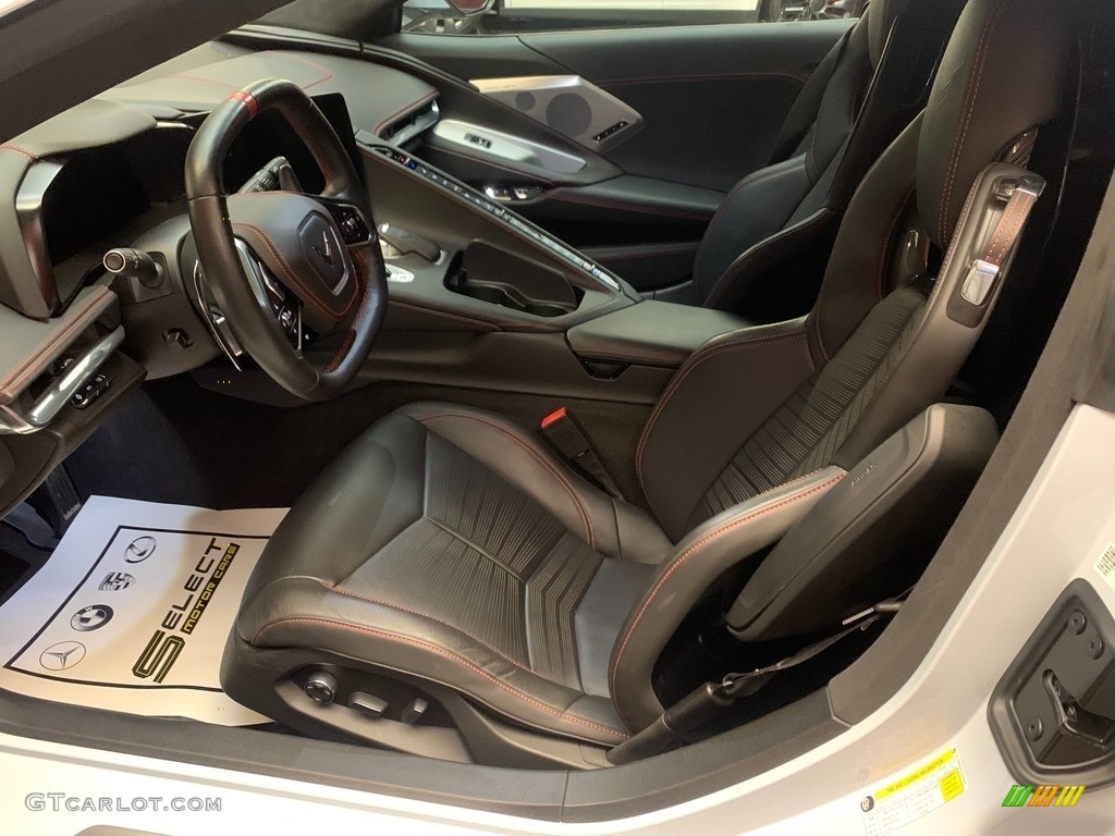 2020 Corvette Stingray Coupe - Ceramic Matrix Gray Metallic / Adrenaline Red/Jet Black photo #10