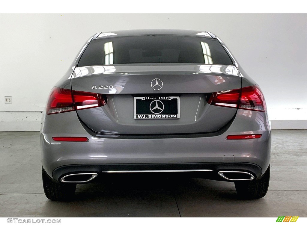 2021 A 220 Sedan - Mountain Grey Metallic / Black photo #3