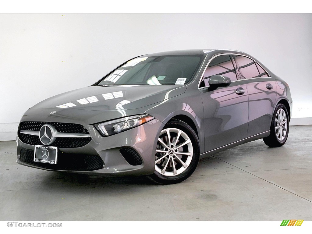 2021 A 220 Sedan - Mountain Grey Metallic / Black photo #12