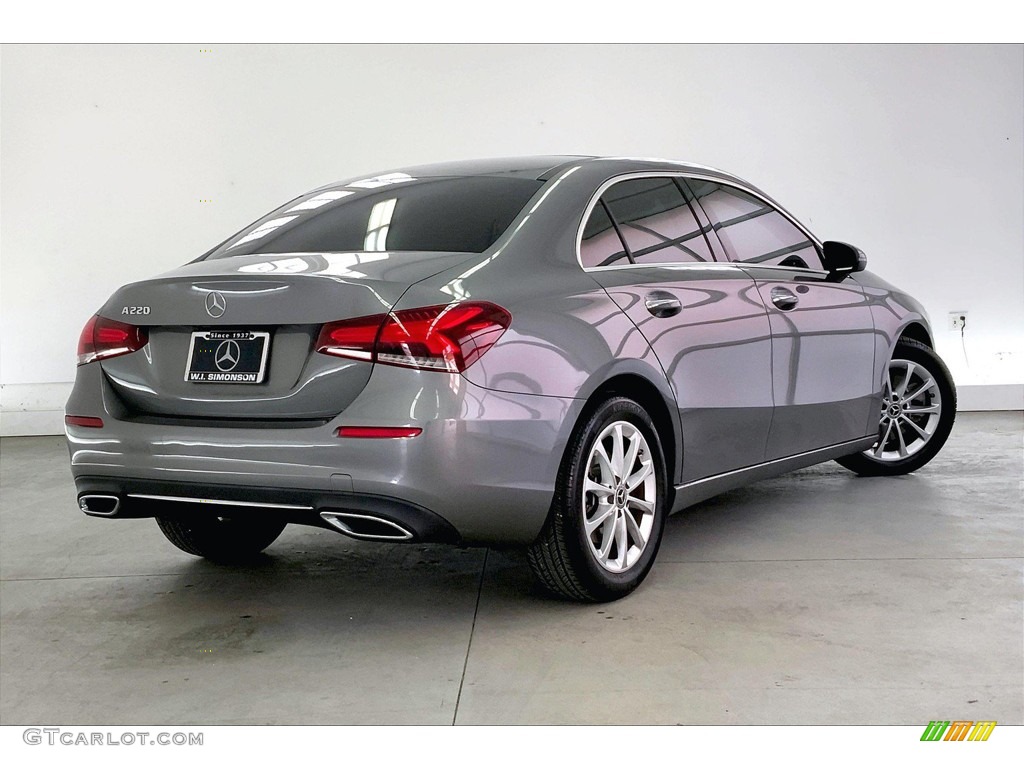 2021 A 220 Sedan - Mountain Grey Metallic / Black photo #13