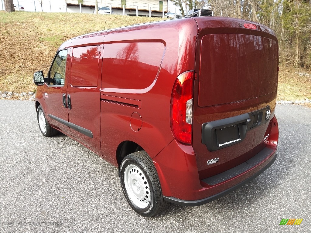 Deep Red Metallic 2022 Ram ProMaster City Tradesman Cargo Van Exterior Photo #145460547