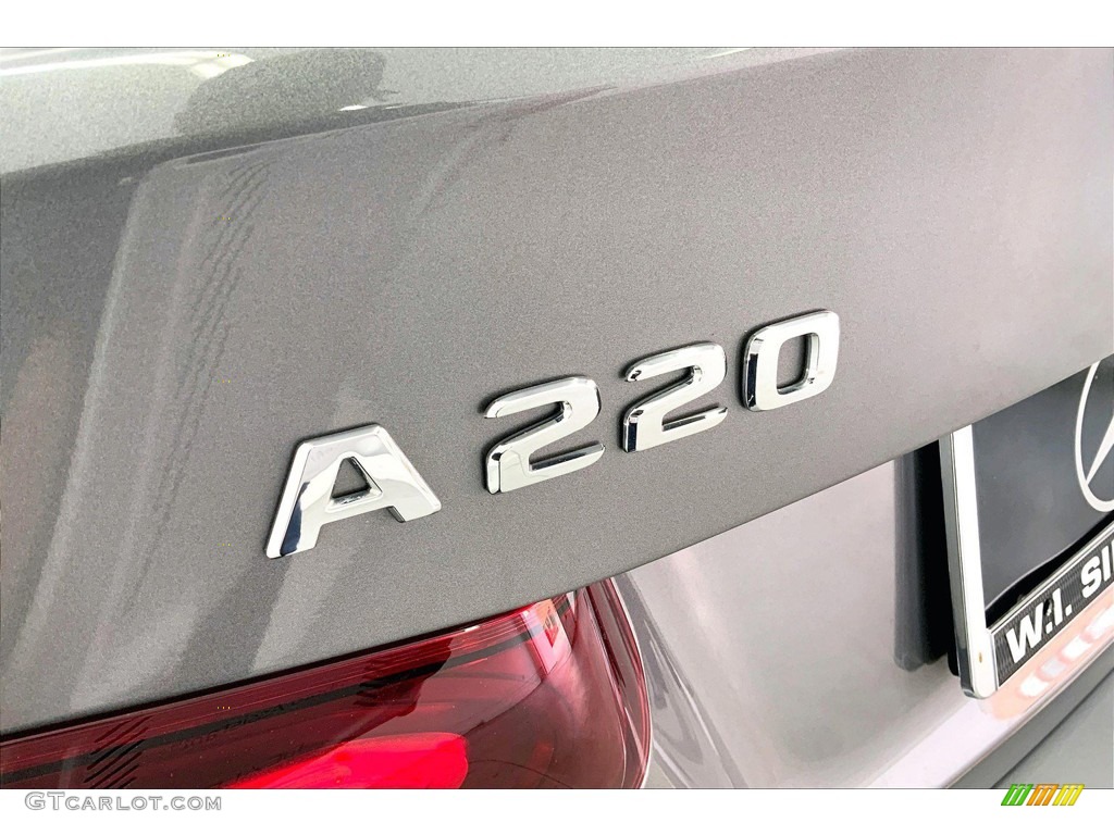2021 A 220 Sedan - Mountain Grey Metallic / Black photo #31