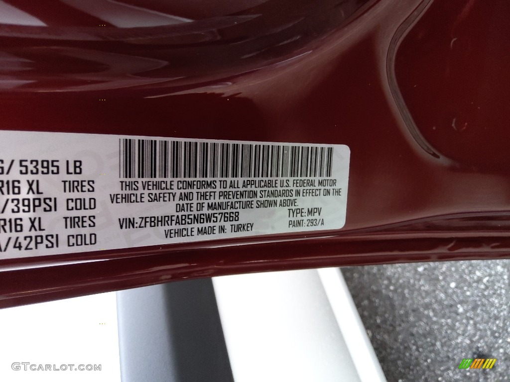 2022 Ram ProMaster City Tradesman Cargo Van Color Code Photos