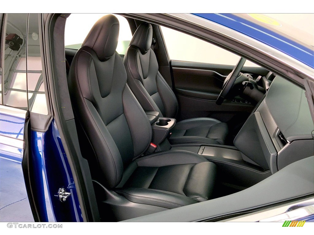 Black Interior 2020 Tesla Model X Performance Photo #145461181