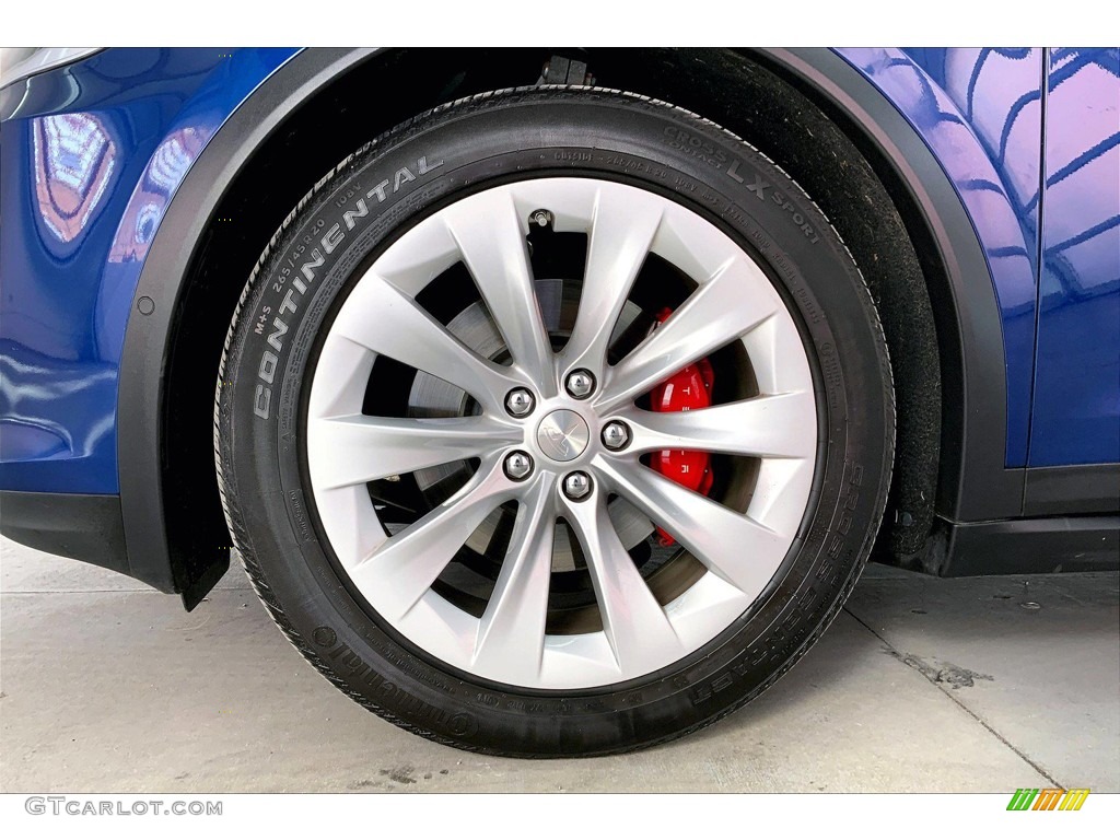 2020 Tesla Model X Performance Wheel Photos