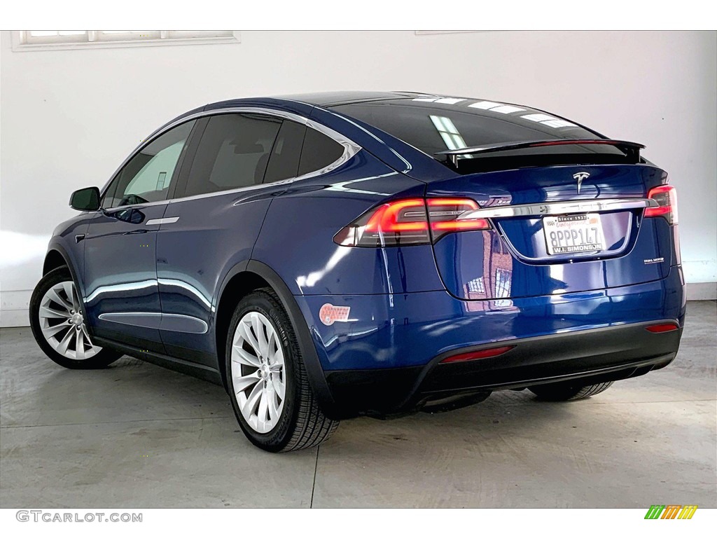 2020 Model X Performance - Deep Blue Metallic / Black photo #10