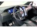 Black 2020 Tesla Model X Performance Dashboard